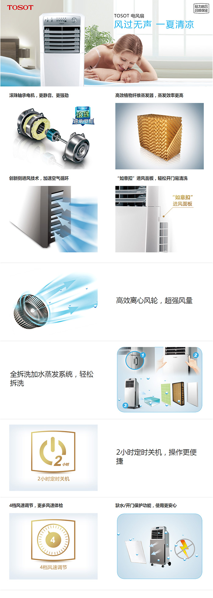 TOSOT電風扇KS-0503說明